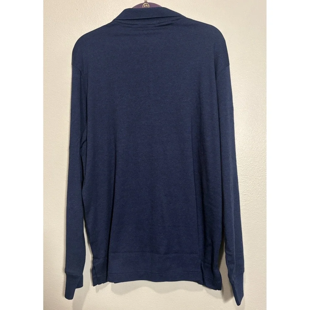 Polo Ralph Lauren Blue Shirt Classic Fit Longsleeves Cotton Large Preppy Casual
